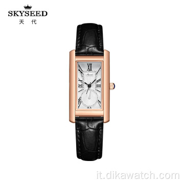 Orologio SKYSEED orologio quadrato piccolo moda femminile retrò